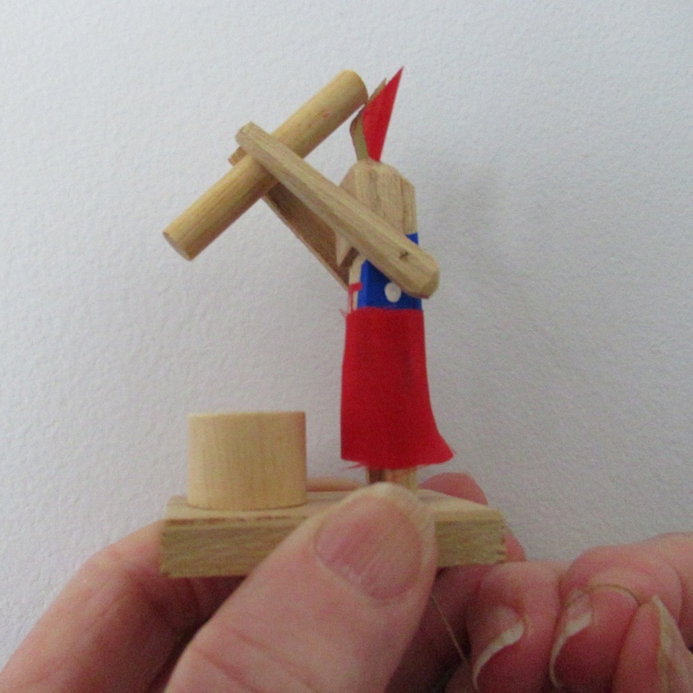 Authentic Japanese Mochitsuki Rabbit Toy - Picture 2 of 9
